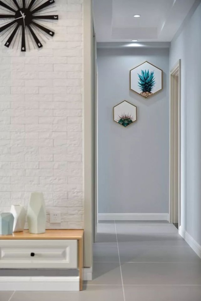 餐厅|116㎡时尚北欧风,清新配色超漂亮,把生活过成诗!