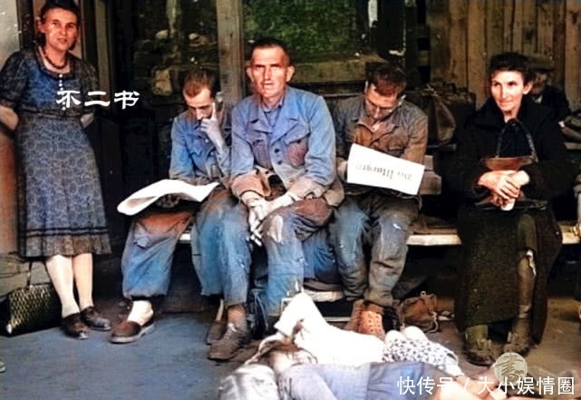 欧洲|上色老照片:二战下的欧洲难民,看看战争给他们带来的一切
