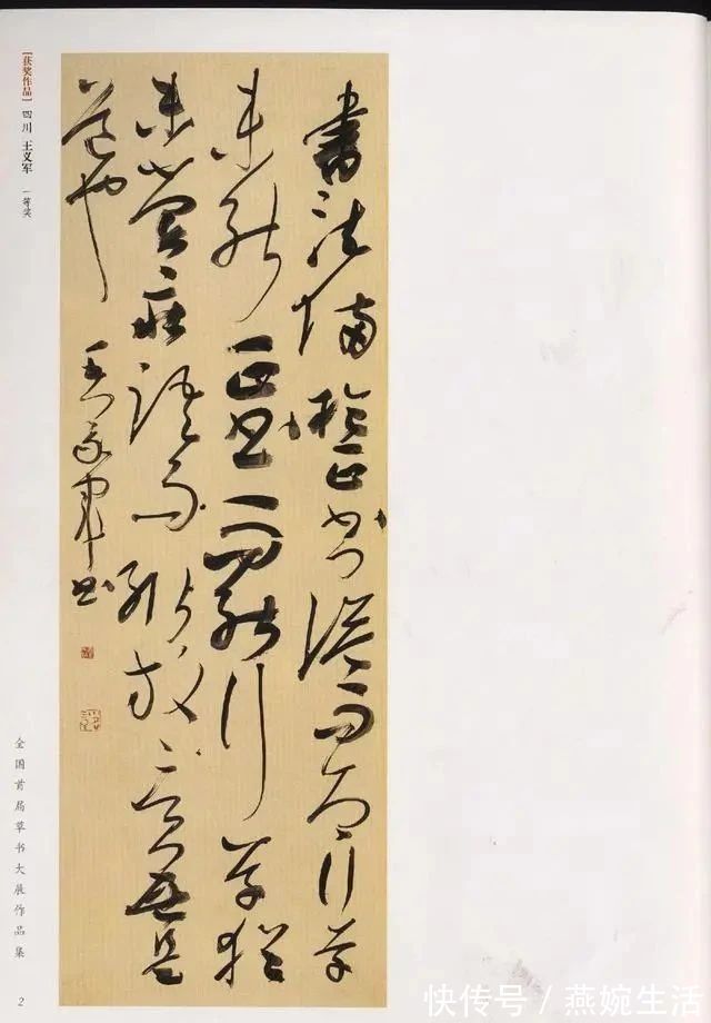 一等奖$“小沈鹏”王义军凭借精湛的书法技艺,斩获全国首届草书展一等奖