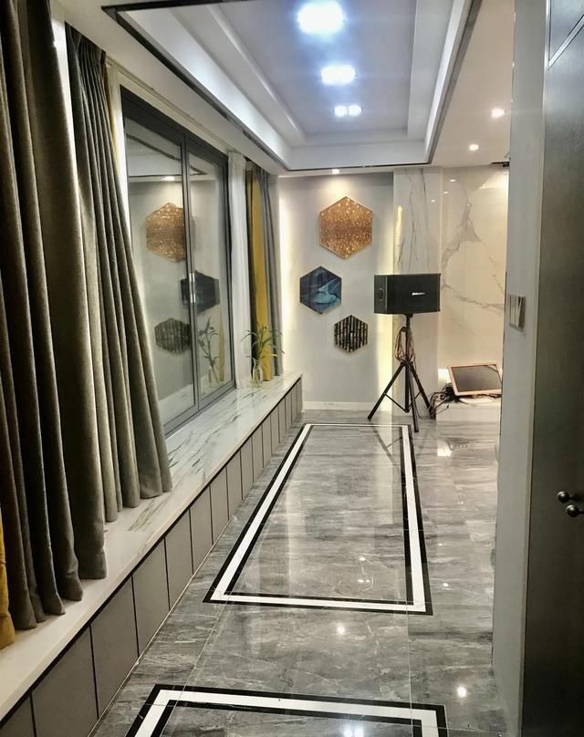 瓷砖|他家大房子全屋装修花了57W，很漂亮，进屋就被迷住，真心羡慕