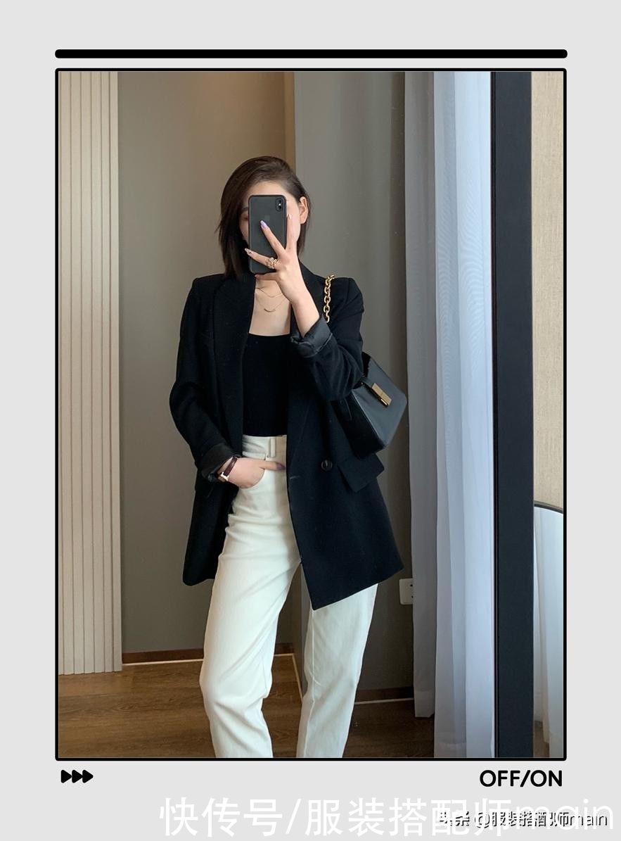 黑色西装|早秋第一件“薄外套”，我都帮你挑好了，照着穿时髦不重样
