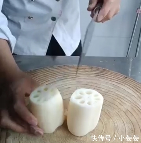 厨师|日本厨师炫刀工，把鱼片切成蝴蝶，中国厨师用一根莲藕让他们心服
