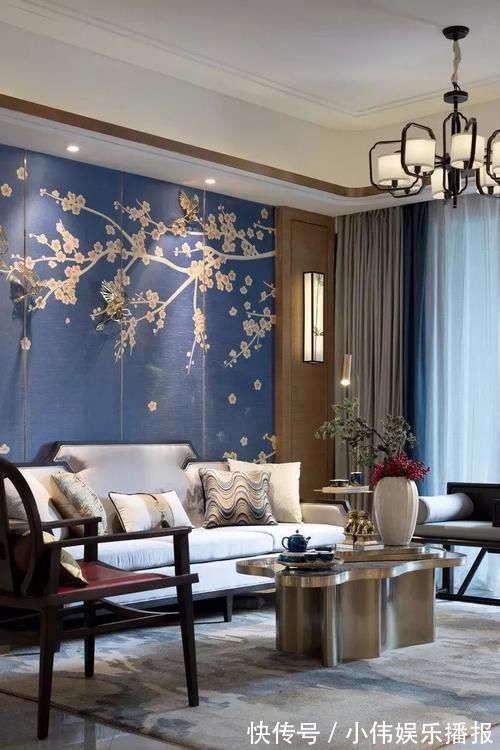 书桌|126㎡新中式，禅意端庄的新中式软装搭配，儒雅大方的居住空间