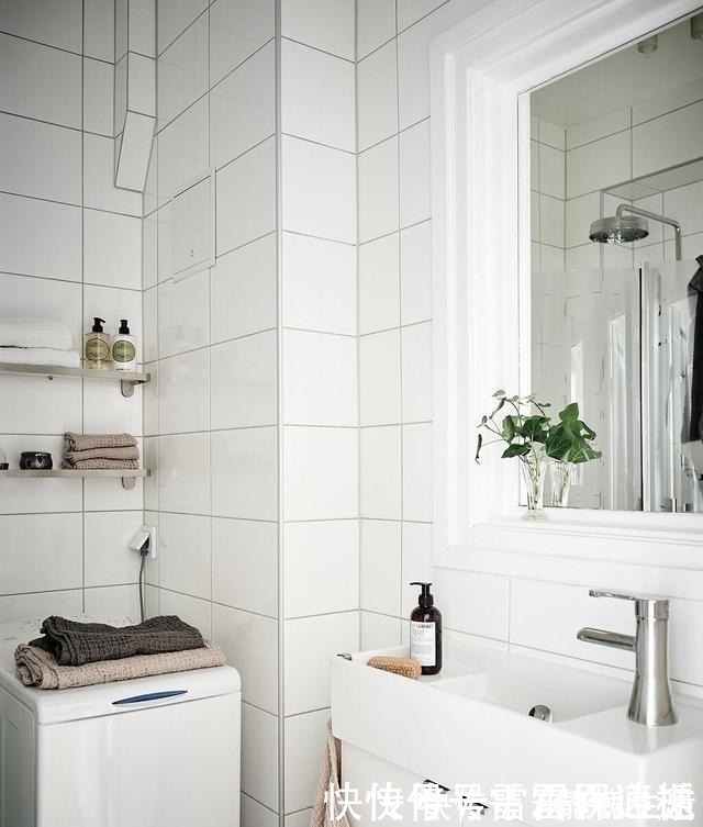 墙架|小户型越住越大学她家的66㎡小宅,贴心的一条动线!太好看了!