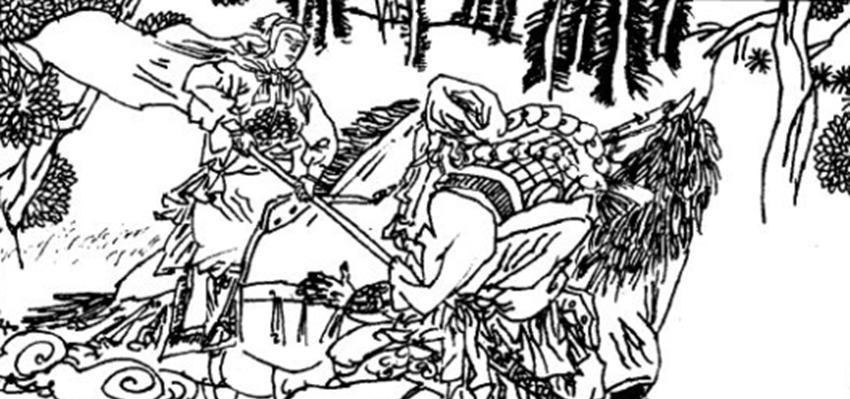 摩天岭@东辽五虎将 薛仁贵一回合挑一位, 一位薛仁贵单挑不敌, 围攻才杀!