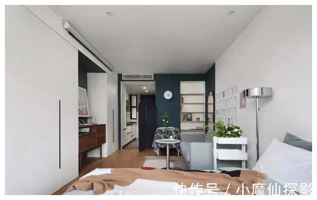 过道|上海24㎡小户型改造,“一室多用”的设计很实用,看完跟着学!