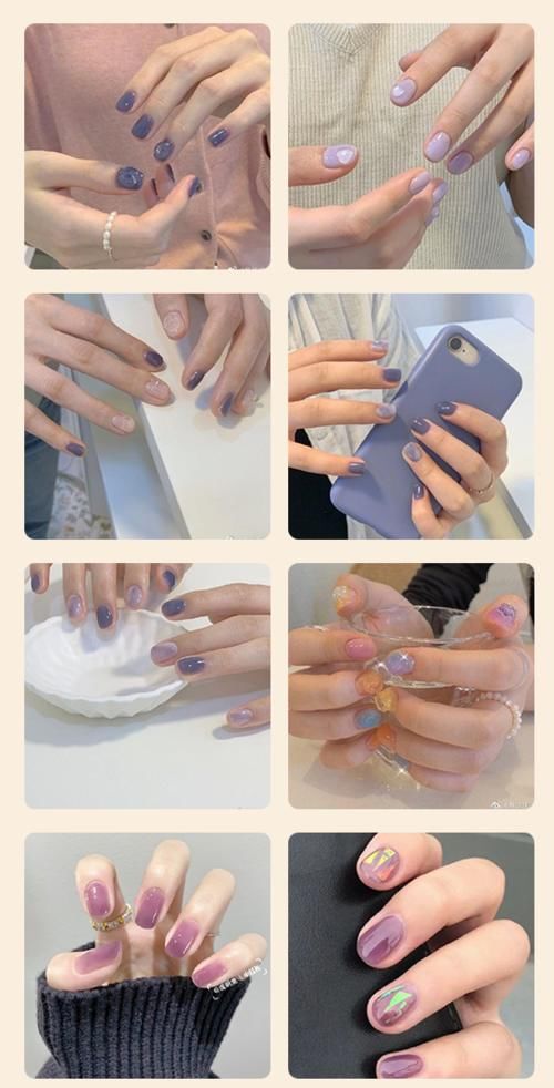 这50款又甜又辣的春夏“果冻美甲”，拿图去做！