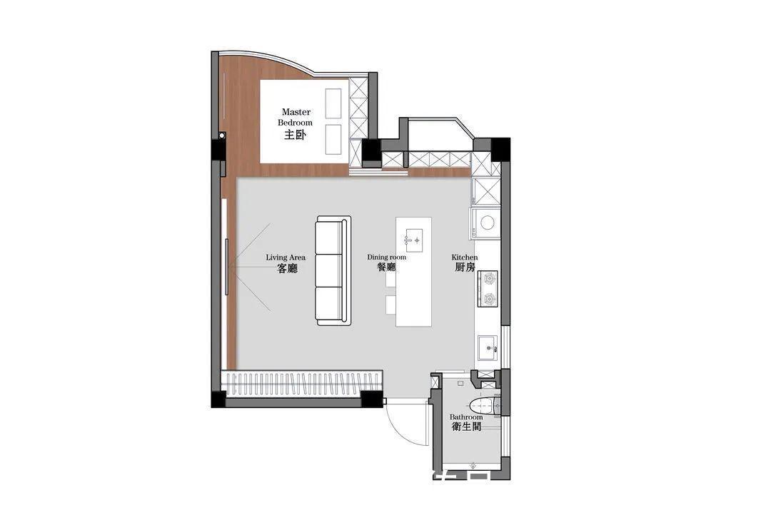 卫生间|46㎡IT男的极简独居家，每1㎡都写满高级！小哥哥还缺女朋友吗？