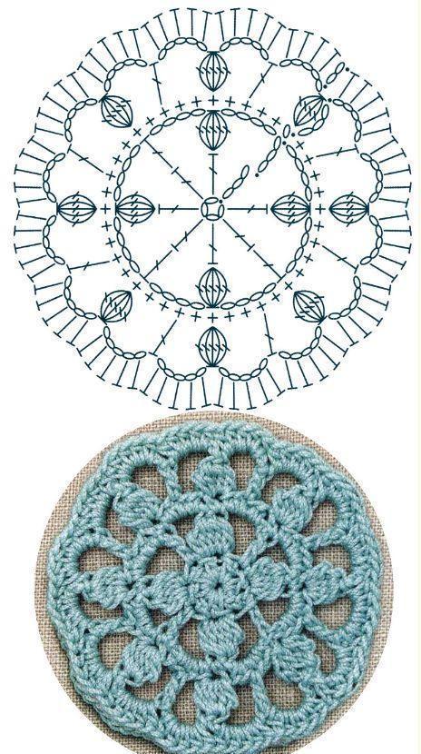 55款钩编平面花片图解，各个形状都有，以后钩什么都可以！收藏