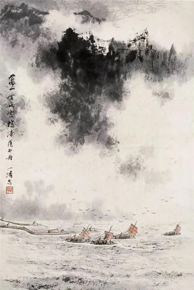  清清|这清清淡淡的山水，太养眼了，让你看一眼就爱上！