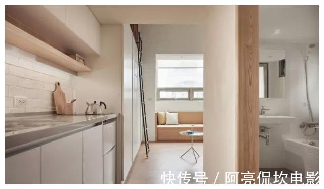 隐藏功能|22㎡迷你户型，装得下「独立卧室+大浴缸+藏书阁」，快来抄作业！