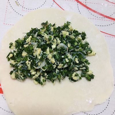 小米粥|韭菜盒子