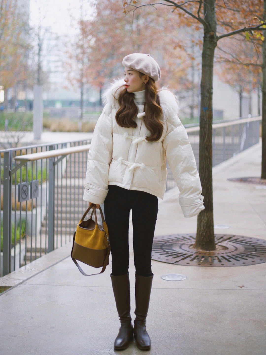 白色 冬季穿搭保暖很重要,今年试试这些短款羽绒服,显高显瘦还时髦