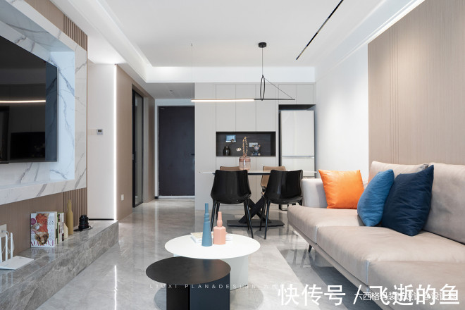 收纳|105m2三居是真正释放自我的地方