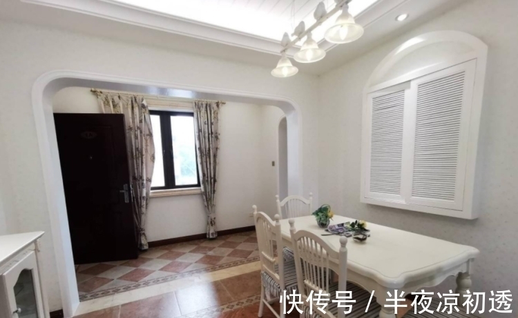 木地板|70㎡简约美式风格新房,小户型就得这么装,时尚大气又漂亮