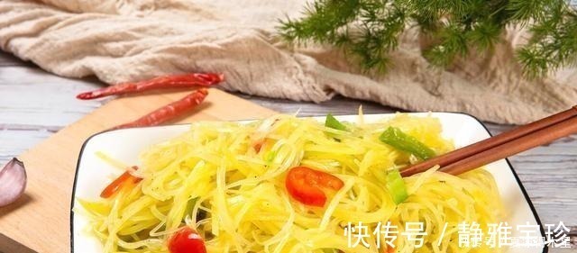 脆爽|炒土豆丝时，先放醋还是后放醋很重要，教你正确的步骤，脆爽入味