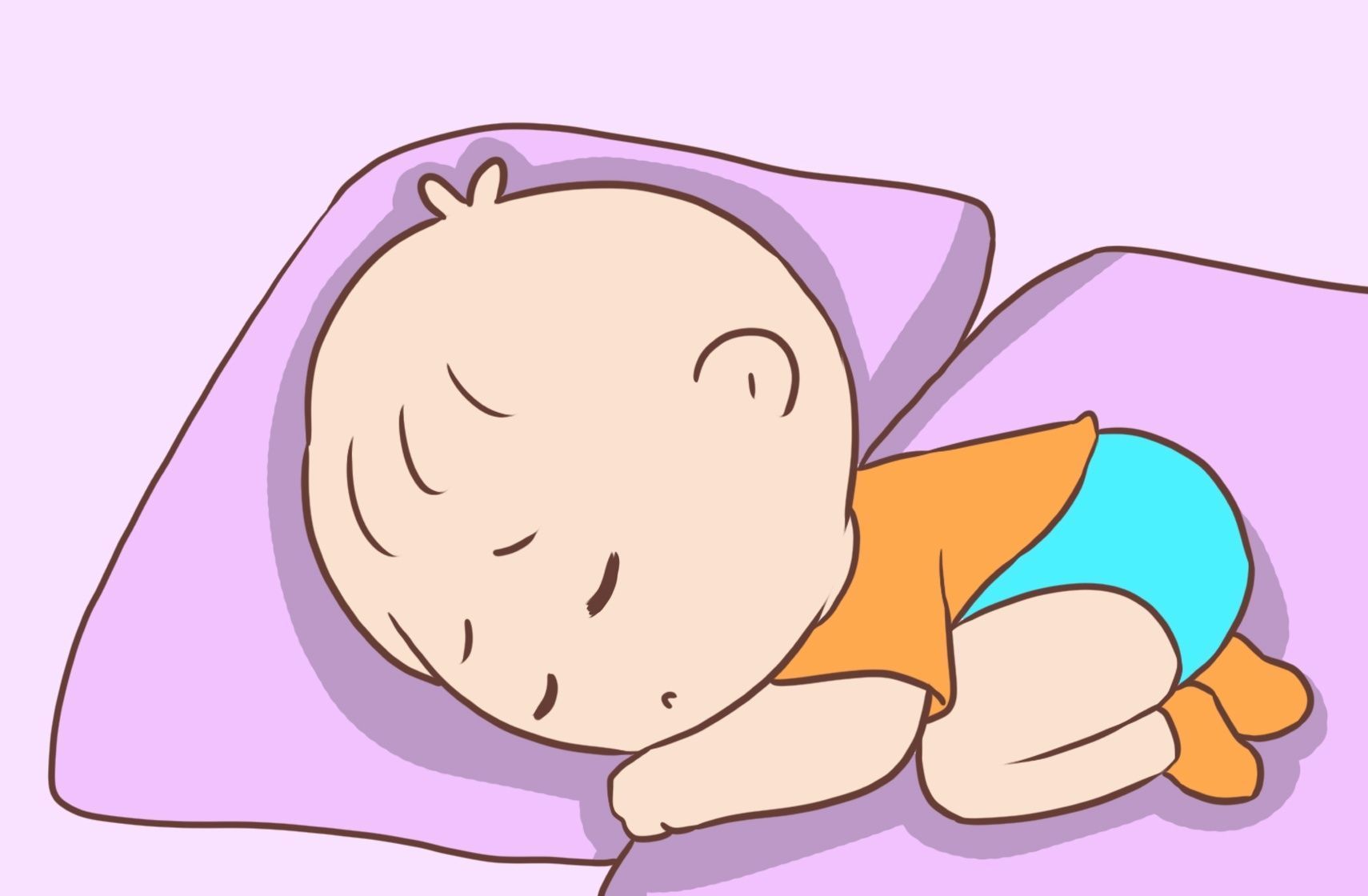 睡姿|孩子的每种睡姿有不一样的意思,如果是最后一种,家长要注意