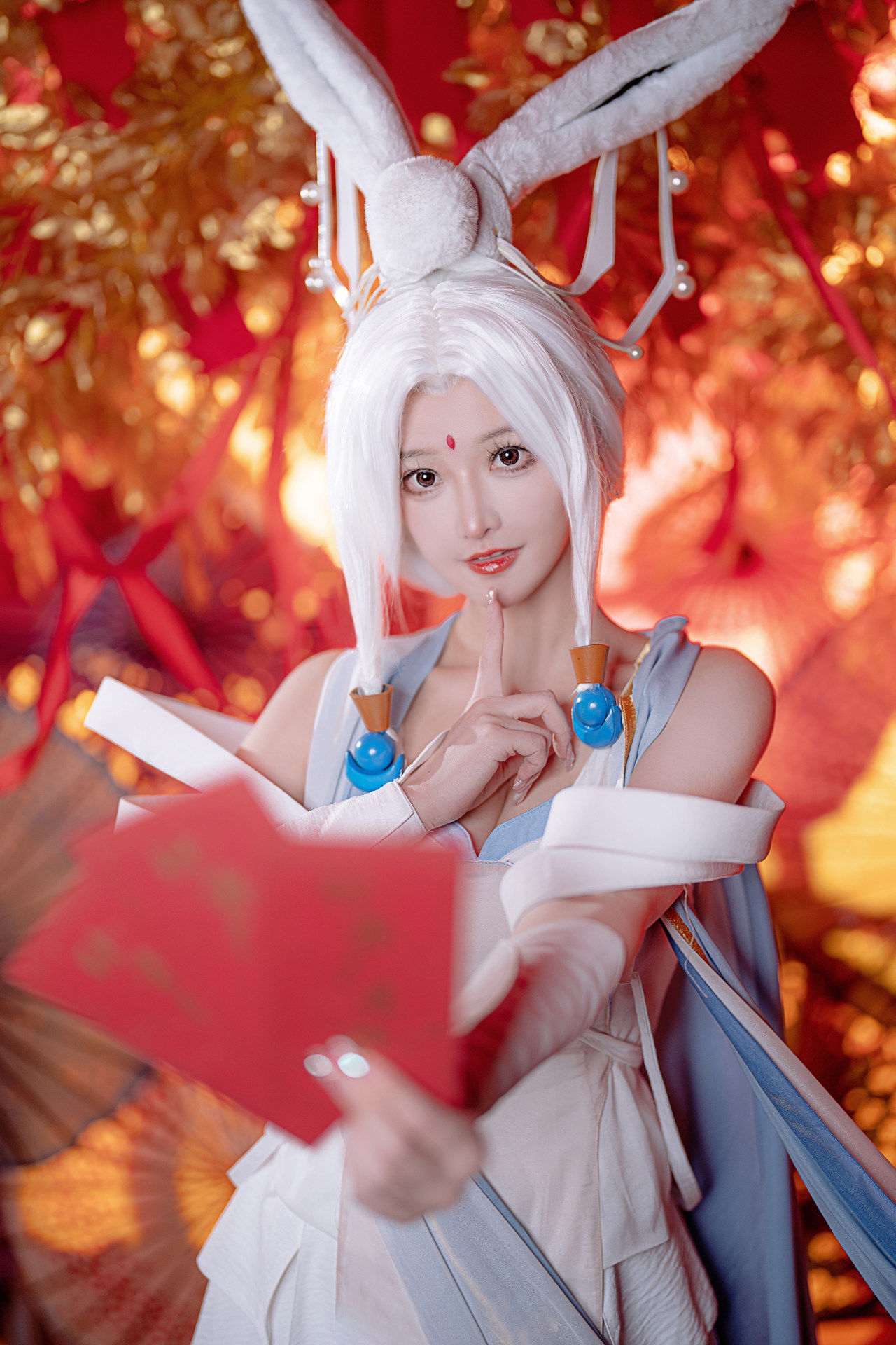 广寒仙子|《神仙道3》广寒仙子cosplay