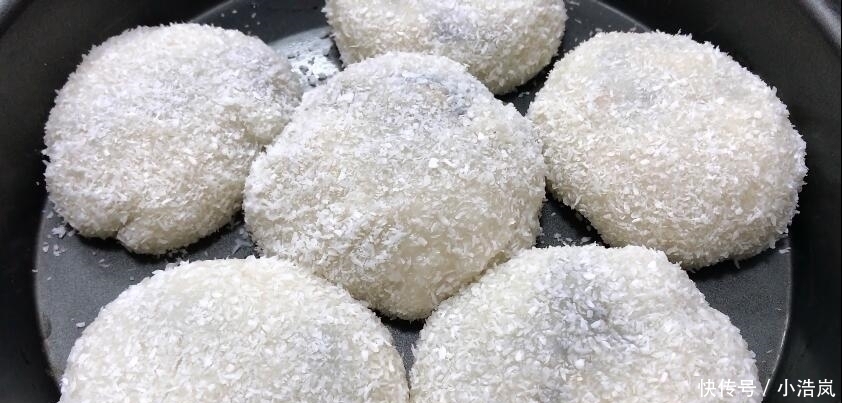 糯米粉别用油炸了,筷子搅一搅,不加一滴水,吃着不腻特别香