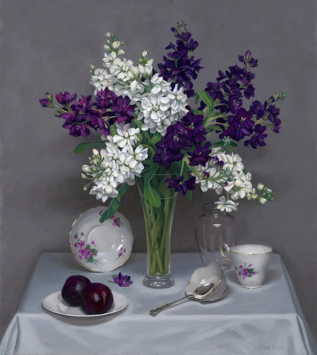 花卉|这位美国女艺术家笔下的花卉,魅力色彩,栩栩如生!