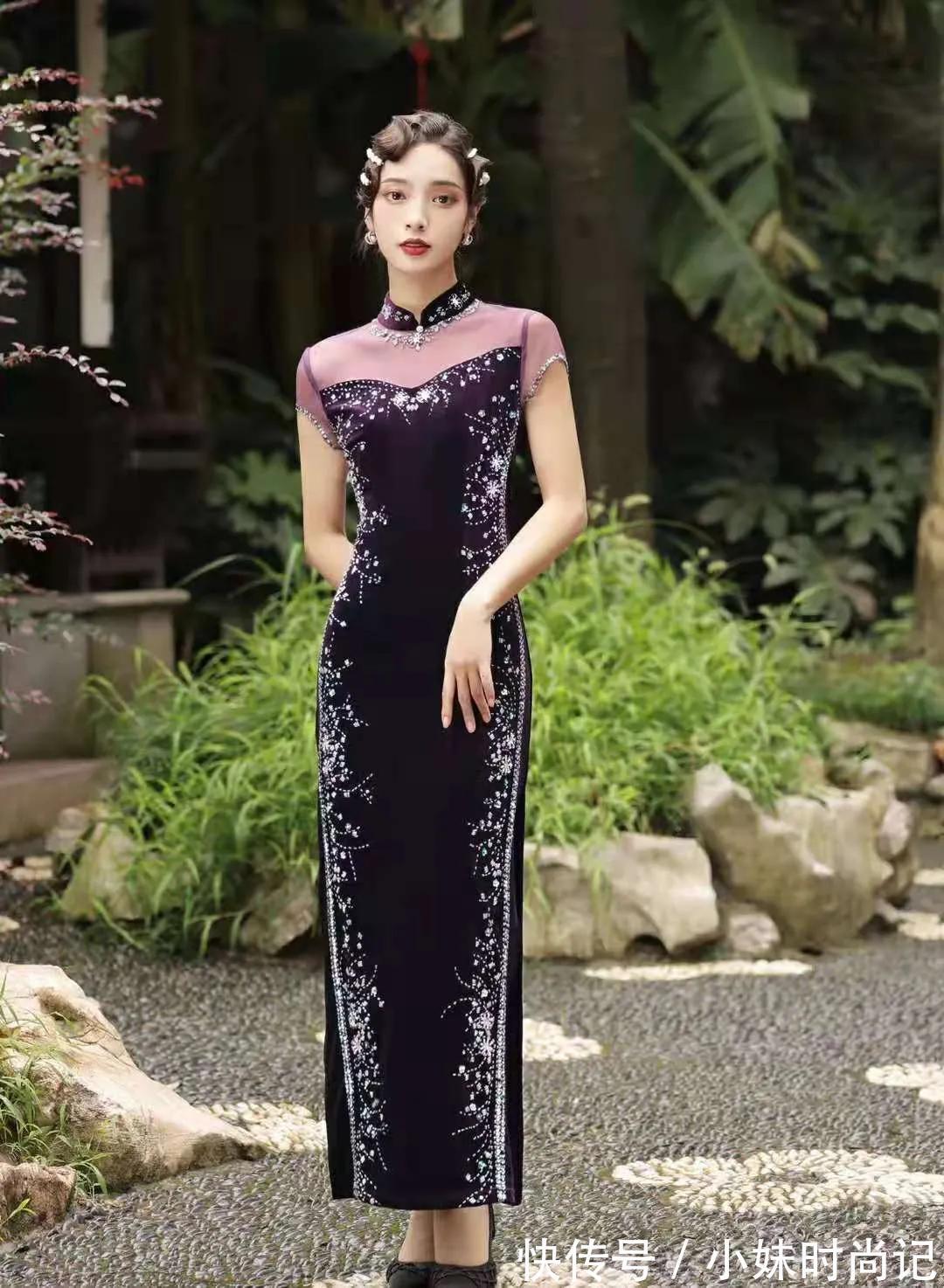 好处|高腰旗袍的好处,不要跟着潮流或者随着大众,如何给你的美丽加分