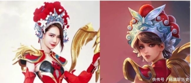 女神|明星cos王者荣耀，蒋梦婕的王昭君像冰雪女神，看到最后酸了！