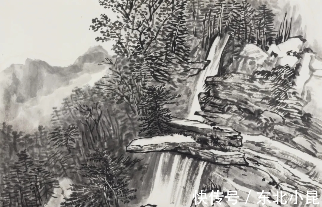 黄山#画山画水,山水画家王学辉黄山最新写生