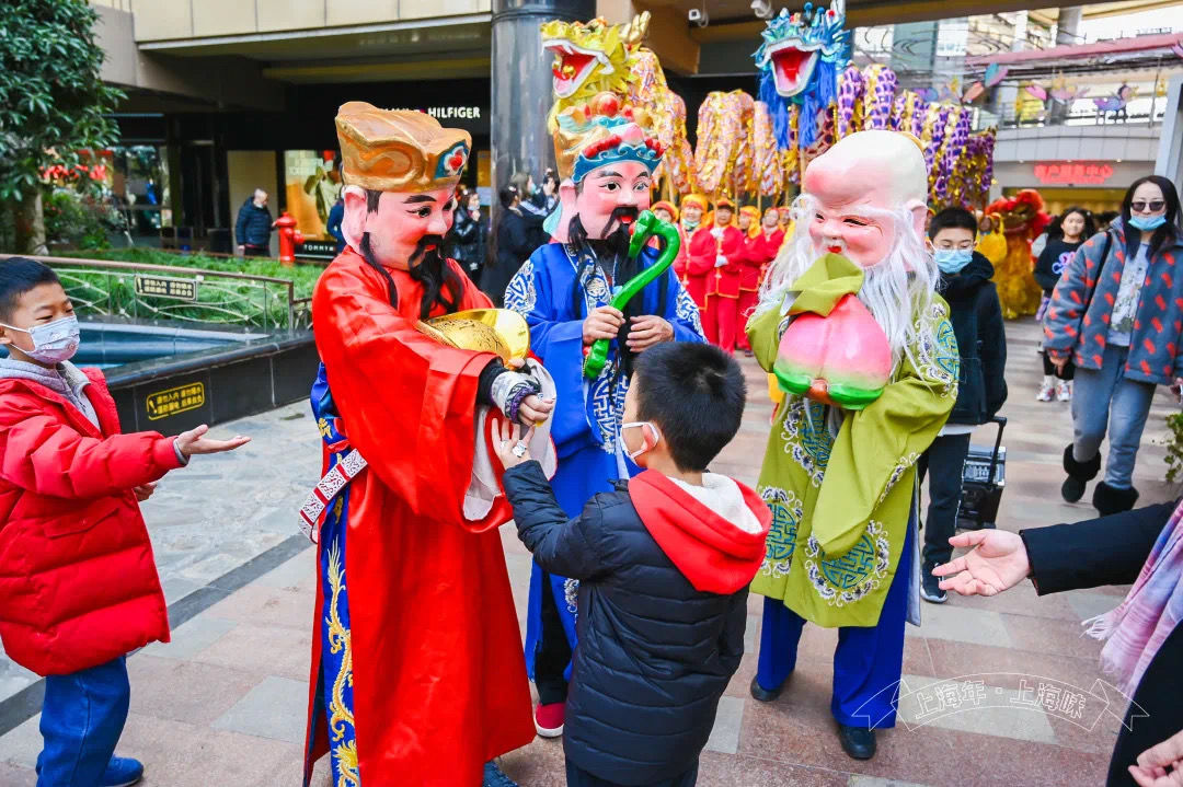 虹桥$非遗体验、商圈寻宝……乐嗨过大年，苏州河长宁段美景如画年味浓