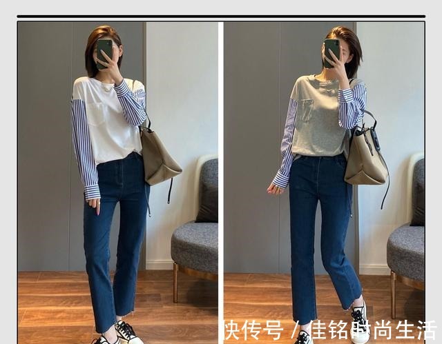 阔腿裤 早秋穿“裤子”的时候，该如何搭配鞋子这些搭配技巧，值得借鉴！