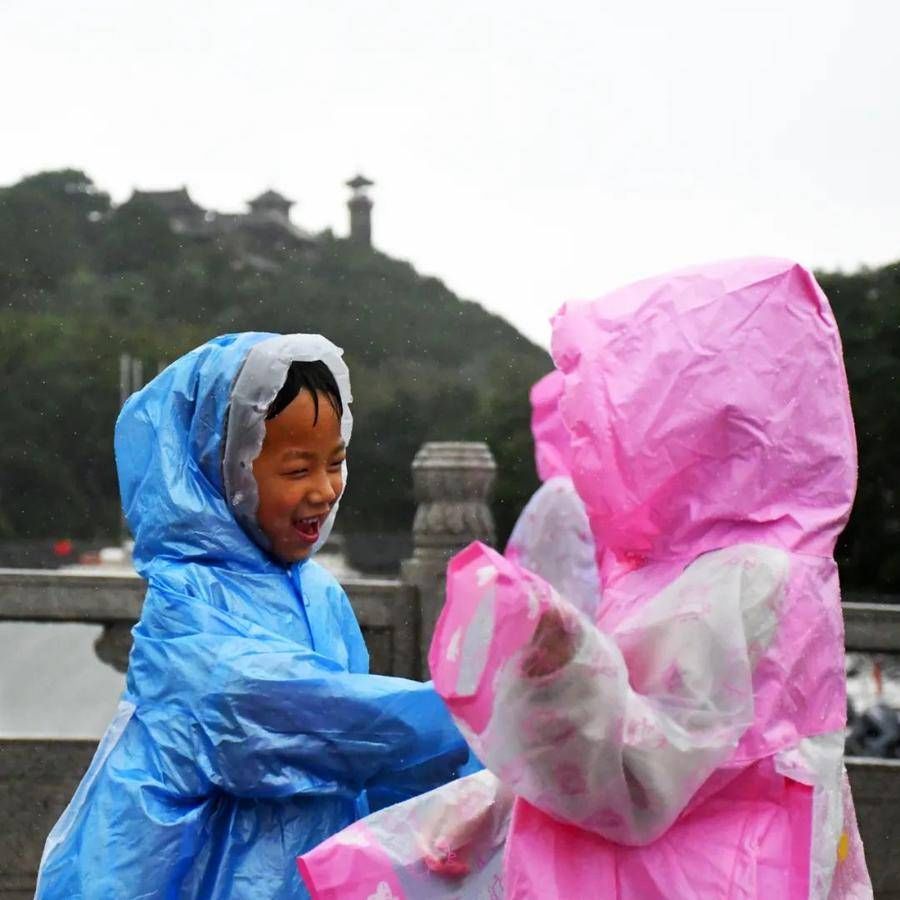 景区|天青色等烟雨，蓬莱阁景区宛如一幅唯美飘逸的水墨画