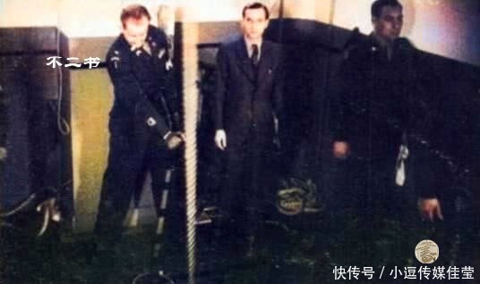 执行死刑的东条英|上色老照片:镜头前的二战甲级战犯东条英机,被执行死刑的全过程