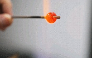 玻璃珠#他在玻璃中作画,将微小世界的美展现得淋漓尽致!