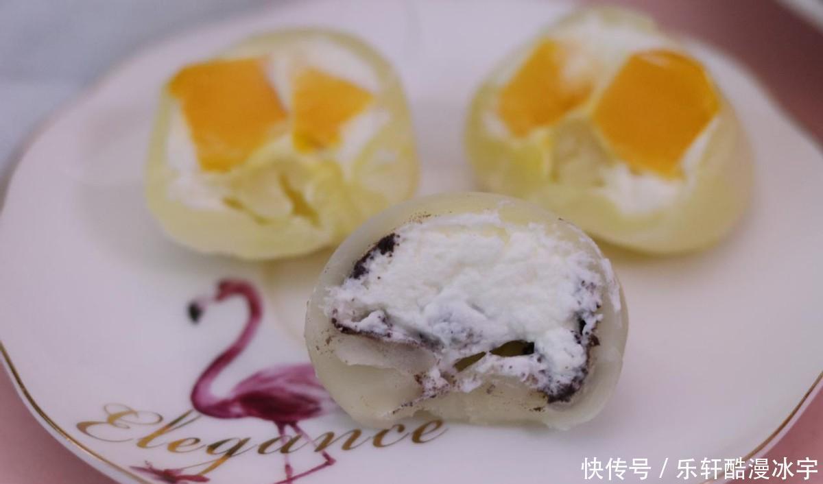 奥利奥雪媚娘|免烤箱,新手也能做好的奥利奥雪媚娘,自己做实惠又有料