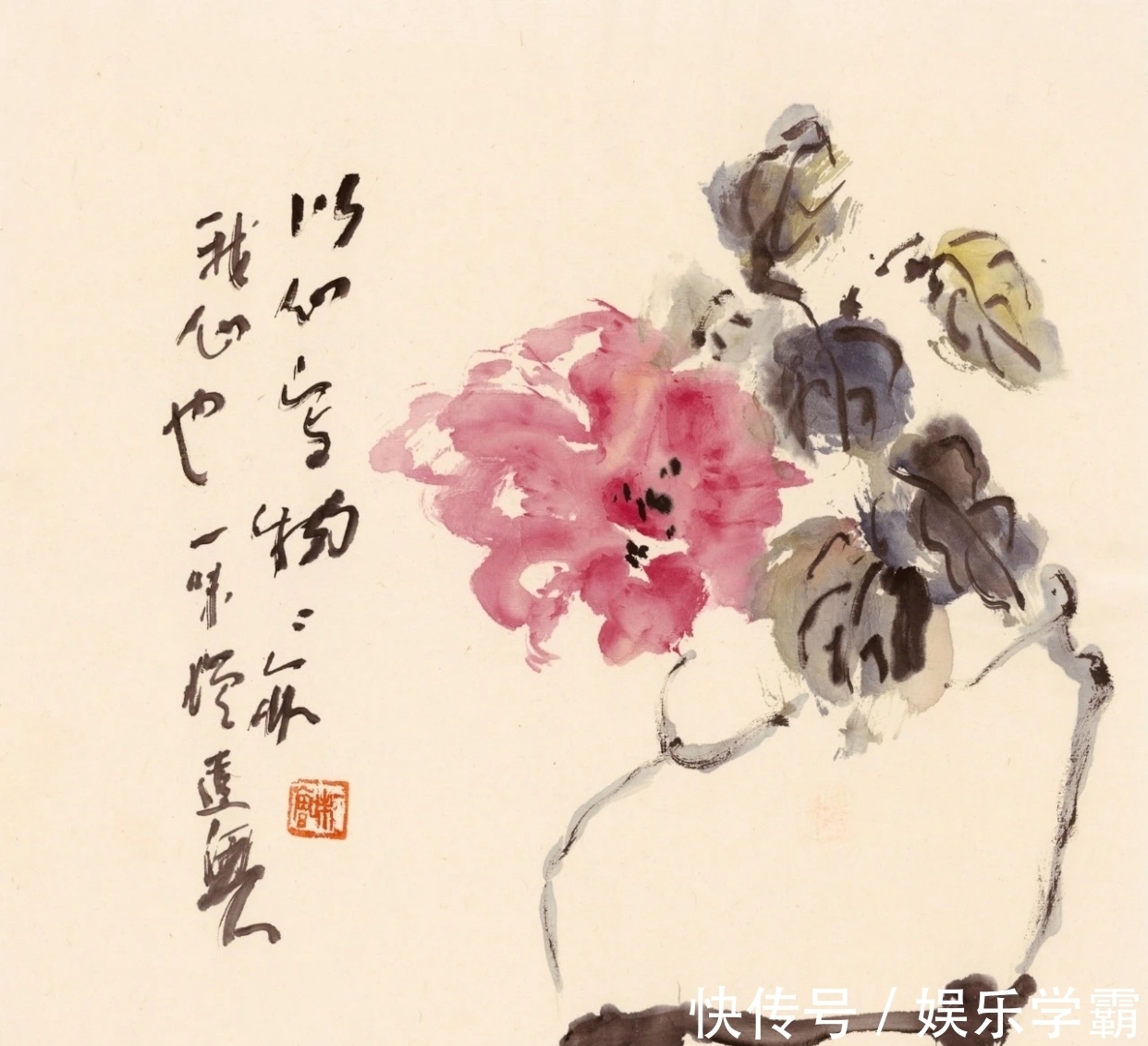 写意花鸟画!有禅意的中国画|一味僧写意花鸟画