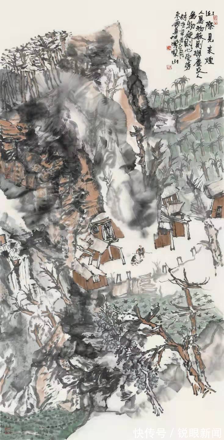 笔墨$以心见之——赵英旭老师山水画学浅见