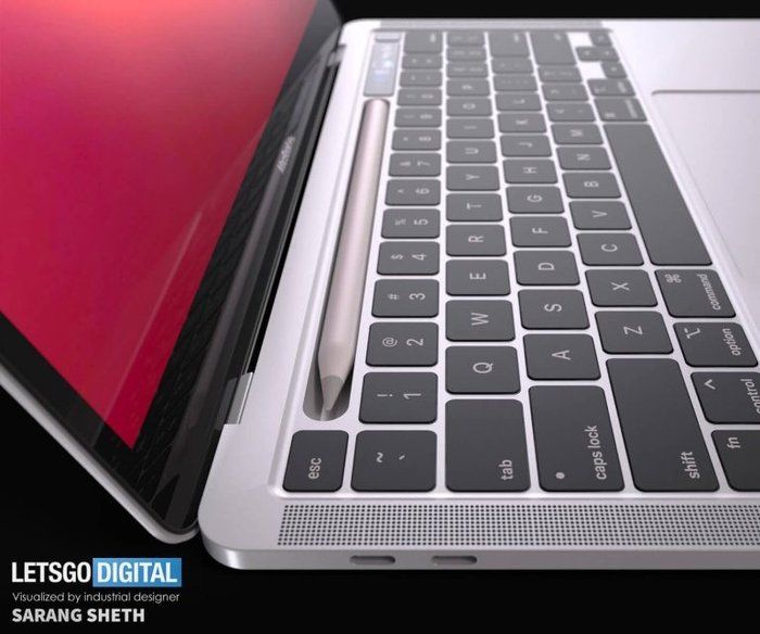 mini|不止mini-LED屏！曝苹果MacBook Pro新设计：自带Apple Pencil收纳