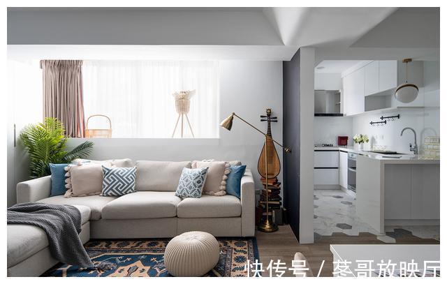 淡雅|她家是小户型装修的典范,套内66㎡,淡雅北欧风,简约又耐看!