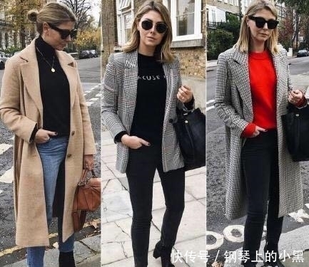  重样|美到不重样！24套秋冬季搭配！这样穿大衣好美！