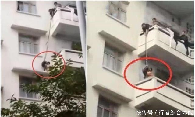 安全意识|下雨天爷爷带娃街上遛弯,路人频频回头,网友这个伞有点过分了!