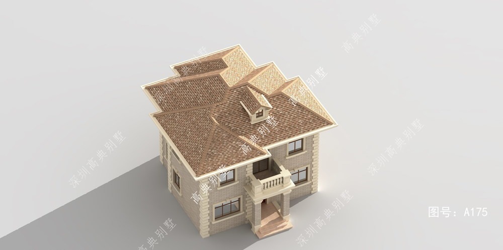 两层别墅|欧式两层别墅,室内功能分区合理,布局紧凑。