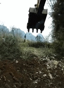 |搞笑GIF:挖掘技术相当强悍,竟然挖出了意外惊喜