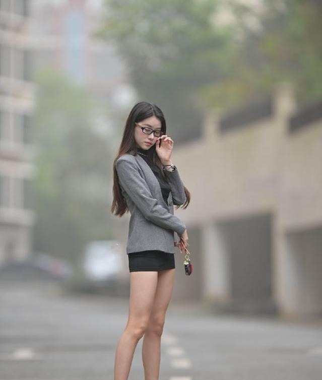 高跟鞋 套装与高跟鞋完美搭配,穿搭时尚,白领真的很美!