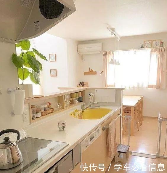 翻倍|日本人真聪明,厨房这样一改,操作台面干净整洁,内部收纳翻倍!