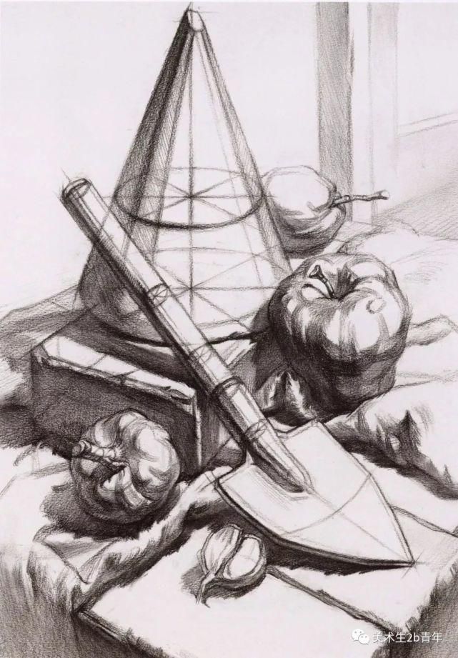 结构$画素描结构那么枯燥为什么还要画?这样想你就错了?