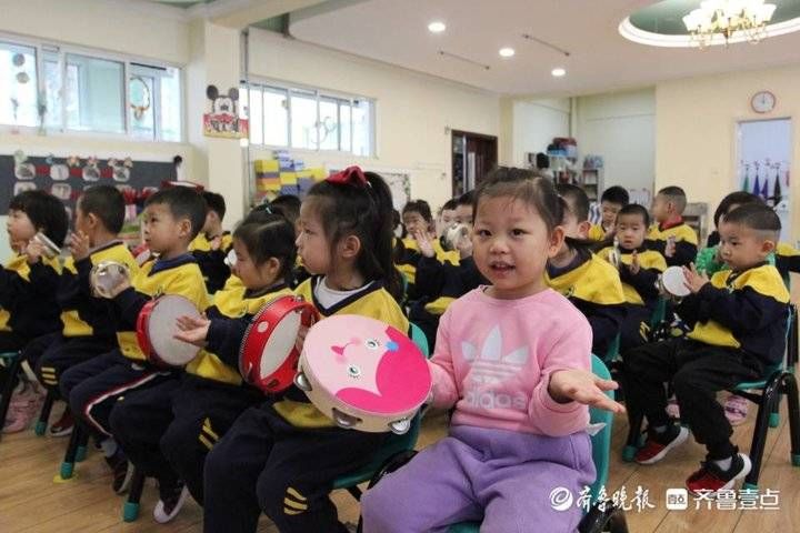 开学第一天，东营市各幼儿园举办多彩活动，牛气冲天迎开学