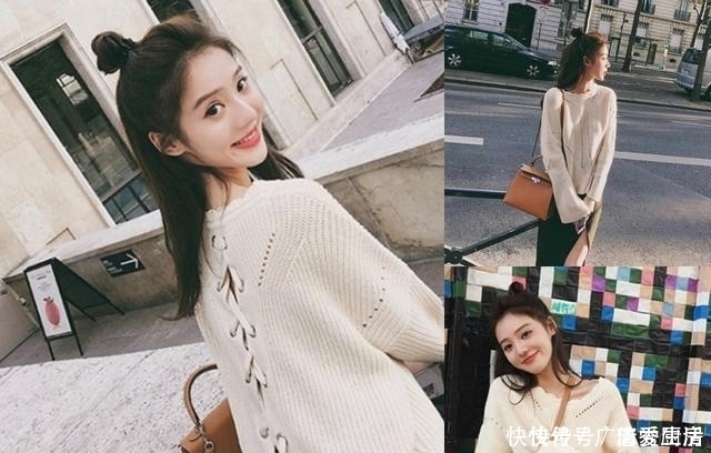 发型|别总披头发,教你今年最火的懒人半扎发,扎起来好看多了!