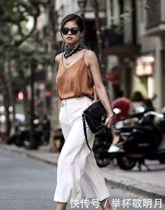 身高不足158cm的女生，穿阔腿裤熟记这3个“搭配套路”，显高显瘦