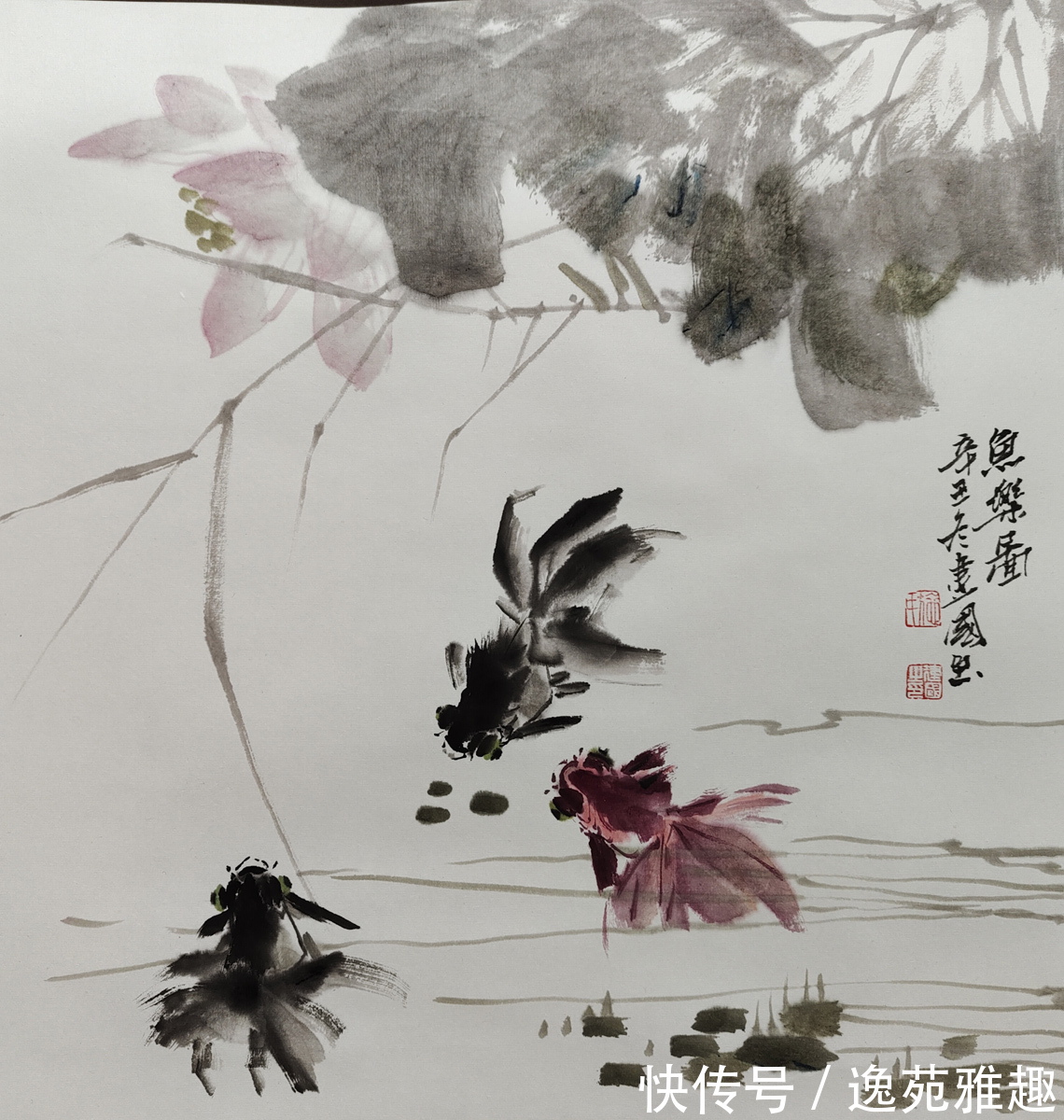 画家@【作品欣赏】春华秋实,心随花开,画家施建国作品欣赏