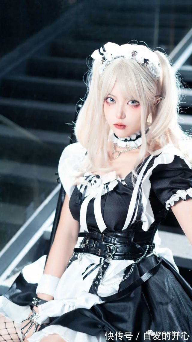 万圣节|cos:万圣节自设战斗女仆cos正片