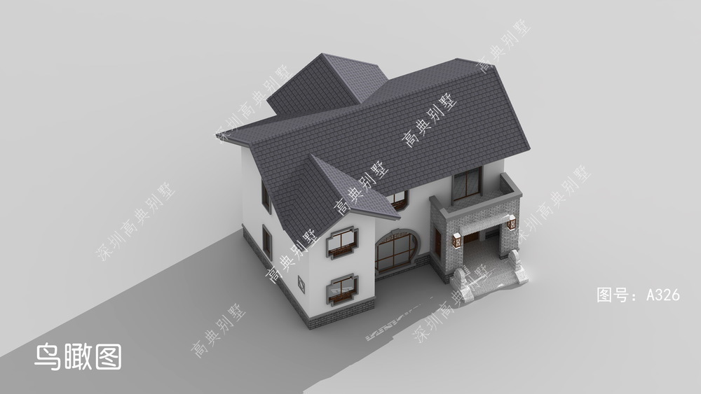 盖栋|耐看的中式别墅,盖栋衣锦还乡,面子里子都有。